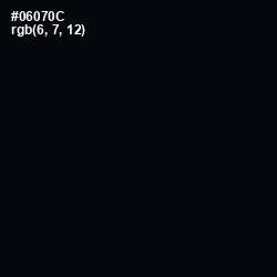 #06070C - Cod Gray Color Image