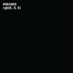#060808 - Cod Gray Color Image
