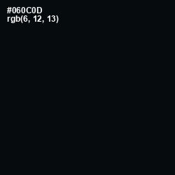 #060C0D - Cod Gray Color Image