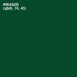 #064A2B - Sherwood Green Color Image