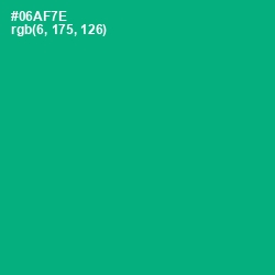 #06AF7E - Jade Color Image