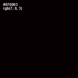 #070003 - Black Color Image