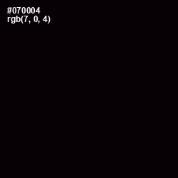 #070004 - Black Color Image