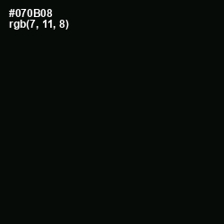 #070B08 - Cod Gray Color Image
