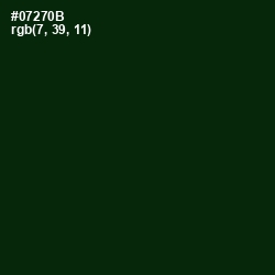 #07270B - Palm Green Color Image