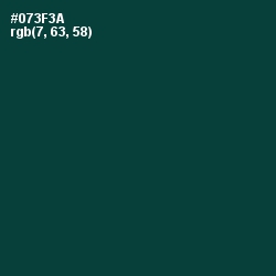 #073F3A - Tiber Color Image
