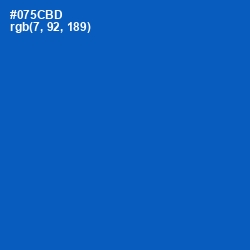 #075CBD - Endeavour Color Image