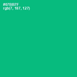 #07BB7F - Jade Color Image