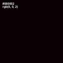 #080002 - Black Color Image