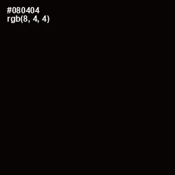 #080404 - Black Color Image