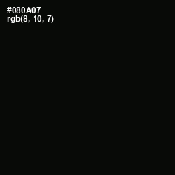 #080A07 - Cod Gray Color Image