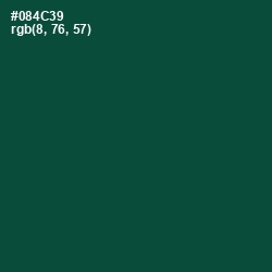 #084C39 - Sherwood Green Color Image