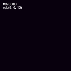 #09000D - Cod Gray Color Image