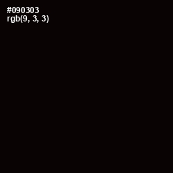 #090303 - Black Color Image