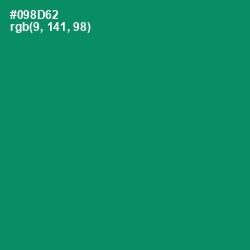 #098D62 - Deep Sea Color Image