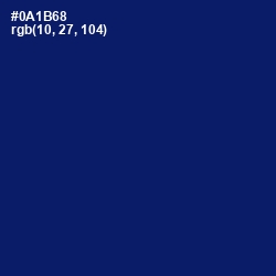 #0A1B68 - Lucky Point Color Image