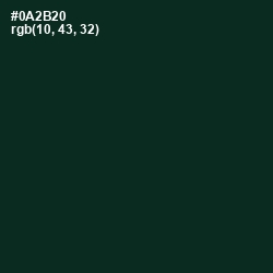 #0A2B20 - Burnham Color Image