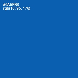#0A5FB0 - Endeavour Color Image