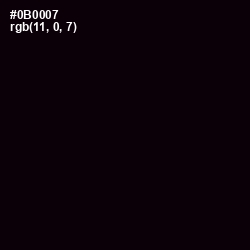 #0B0007 - Cod Gray Color Image
