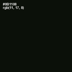 #0B1108 - Gordons Green Color Image