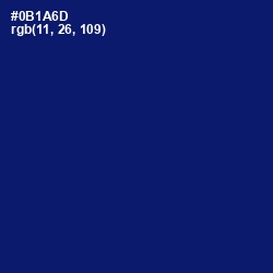 #0B1A6D - Arapawa Color Image