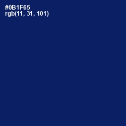 #0B1F65 - Lucky Point Color Image