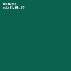 #0B624C - Jewel Color Image