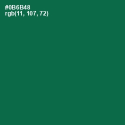 #0B6B48 - Jewel Color Image