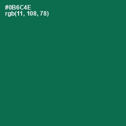 #0B6C4E - Watercourse Color Image