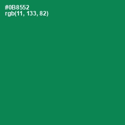 #0B8552 - Deep Sea Color Image