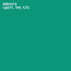 #0B9579 - Observatory Color Image