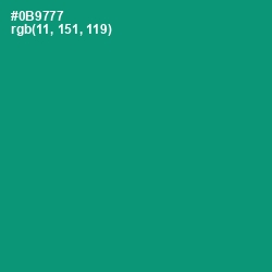 #0B9777 - Observatory Color Image