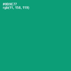 #0B9E77 - Observatory Color Image