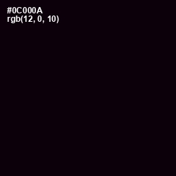 #0C000A - Cod Gray Color Image