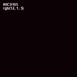 #0C0105 - Cod Gray Color Image