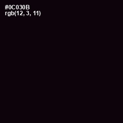 #0C030B - Cod Gray Color Image