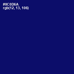 #0C0D6A - Arapawa Color Image