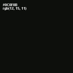 #0C0F0B - Marshland Color Image