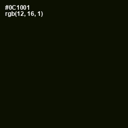 #0C1001 - Black Forest Color Image