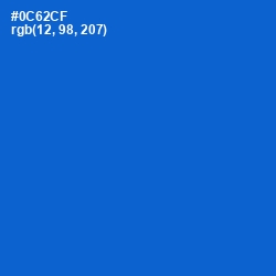 #0C62CF - Science Blue Color Image