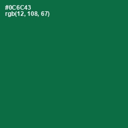#0C6C43 - Jewel Color Image