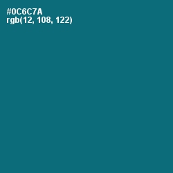 #0C6C7A - Atoll Color Image