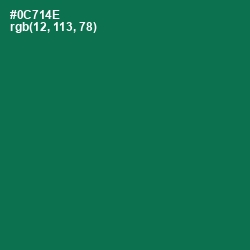#0C714E - Salem Color Image