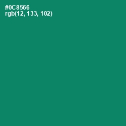 #0C8566 - Deep Sea Color Image