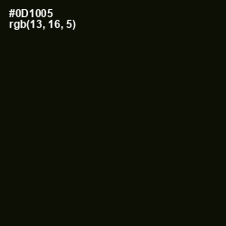 #0D1005 - Gordons Green Color Image