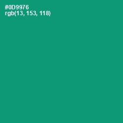 #0D9976 - Observatory Color Image
