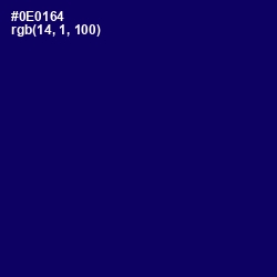 #0E0164 - Arapawa Color Image