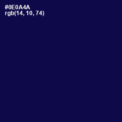 #0E0A4A - Stratos Color Image