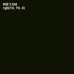 #0E1304 - Black Forest Color Image