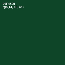 #0E4529 - Zuccini Color Image